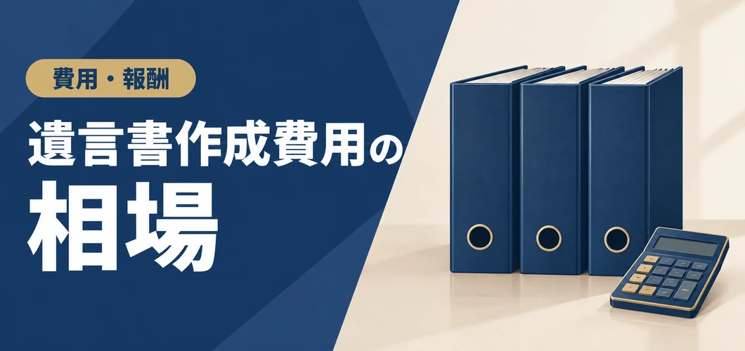遺言書作成費用相場