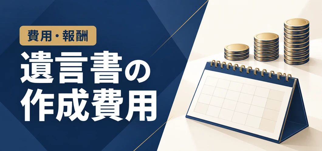 遺言書の作成費用