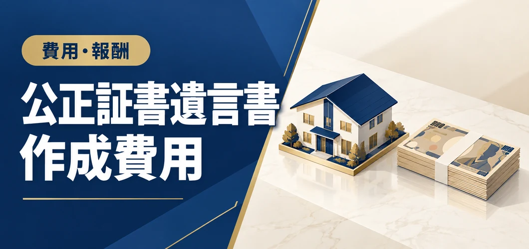 公正証書遺言書作成費用
